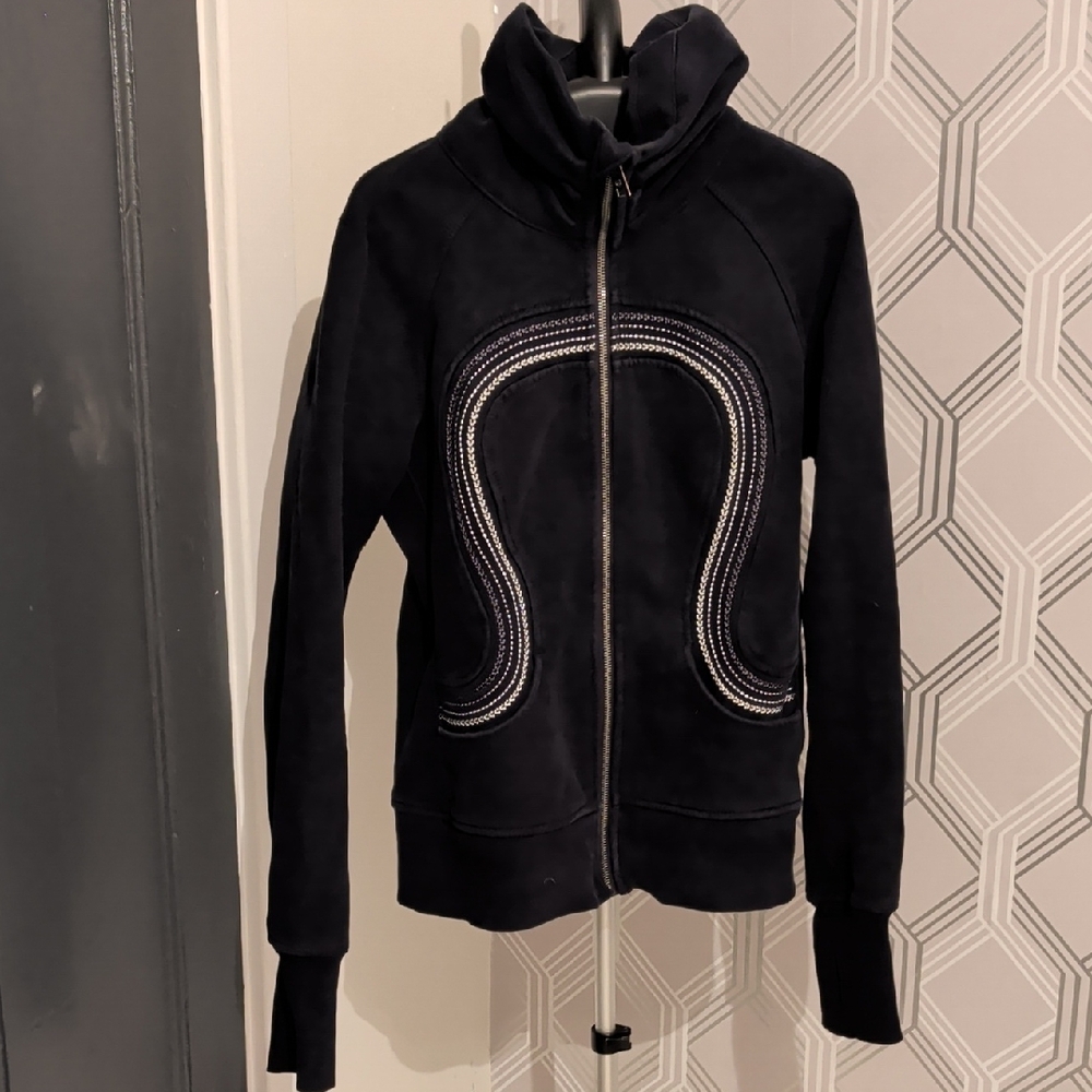 Lululemon Athletica Black Zip-Up Hoodie
